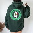 Camisa Coahuila Mexico Para Coahuilenses Mexican Pride Women Oversized Hoodie Back Print Forest