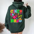 Cinco De Mayo Mexican Fiesta 5 De Mayo Men Women Oversized Hoodie Back Print Forest