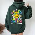 Field Day 2024 Kindergarten Field Trip Teacher Student Women Oversized Hoodie Back Print Forest