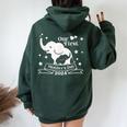 Our First Mother's Day 2024 My First Mother's Day For Moms Women Oversized Hoodie Back Print Forest