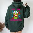 I Like The Glee Version Better For And Girls Women Oversized Hoodie Back Print Forest