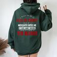 Holy Bible There Is Power In The Blood Prayer Women Oversized Hoodie Back Print Forest