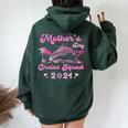 Mother's Day Cruise Squad 2024 Matching Family Vacation Trip Women Oversized Hoodie Back Print Forest
