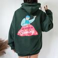 Quilting I Quilting Ideas Women Oversized Hoodie Back Print Forest