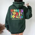 School's Out Forever Retirement 2024 Retired Teacher Summer Women Oversized Hoodie Back Print Forest