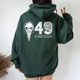 Scp-049 Italian Version Plague Doctor Scp Foundation Women Oversized Hoodie Back Print Forest