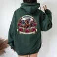 Talk Derby To Me Horse Racing Racehorses Women Oversized Hoodie Back Print Forest