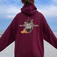 Classy Wine In Me Got That Josh In Me Wine Lover Mens Women Oversized Hoodie Back Print Maroon