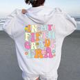 In My Fifth Grade Era 5Th Grade Era Teacher Back To School Women Oversized Hoodie Back Print White