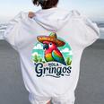 Hola Gringos Cinco De Mayo Mexican Party For And Women Women Oversized Hoodie Back Print White