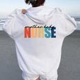 Mother Baby Nurse Mbu Mother-Baby Rn Nursing Women Oversized Hoodie Back Print White