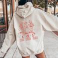 Kiss More Girls Nonbinary They Them Trans Pride Month Women Oversized Hoodie Back Print Sand Kiss More Girls Nonbinary They Them Trans Pride Month Women Oversized Hoodie Back Print Sand