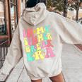In My Summer Break Era Last Day Of School Teacher Summer Women Oversized Hoodie Back Print Sand