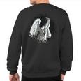 Alert Weeping Angel Don't Blink 1 Sci Fi Fan Sweatshirt Back Print