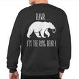 Cute Rehearsal Dinner For Ring Bearer Sweatshirt Back Print