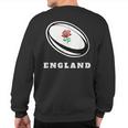 England Rugby Ball Sweatshirt Back Print