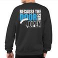 Vintage Skydiving Retro & Extreme Sports Sweatshirt Back Print