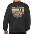 Hickam Air Base Usaf Pearl Harbor Hawaii Usa Sweatshirt Back Print