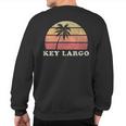 Key Largo Fl Vintage 70S Retro Throwback Sweatshirt Back Print