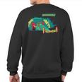 Racing Car Motorsport Drag Race Sweatshirt Back Print