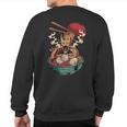 Ramen Noodles Dragon Anime Japanese Kawaii Sweatshirt Back Print