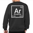 Second Amendment 2A Lost My Guns In A Boating Accident Sweatshirt Back Print