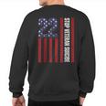 Stop Veteran Suicide Prevention Awareness 22 Veterans A Day Sweatshirt Back Print