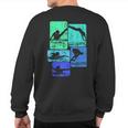 Swimming Swimmers Sweatshirt Back Print