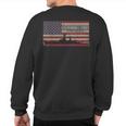 Uss Richmond K Turner Dlg-20 Cg-20 Ship Usa Flag Sweatshirt Back Print