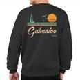 Vintage Galveston Texas Sweatshirt Back Print