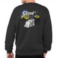 Woot Sliced Bread Sweatshirt Back Print