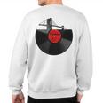 Brooklyn Bridge New York Nyc Vinyl Record Sweatshirt Back Print