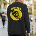 357Th Fighter Squadron Air Force Military Veteran Patch Sweatshirt Back Print