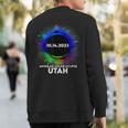 Annular Solar Eclipse 2023 October 14 Utah Sweatshirt Back Print