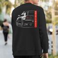 Automotive Jdm Legend Tuning Car 34 Japan Sweatshirt Back Print