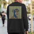 Bored Ape Yacht Club Cravat Nft Graphic Sweatshirt Back Print