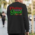 Christmas Cheer Squad Cheerleading Xmas Sweatshirt Back Print