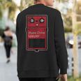 Blues Cliche Looper Effect Pedal Sweatshirt Back Print