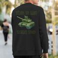 This Is My Military Soldiers Sweatshirt Back Print