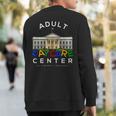 White House Adult Day Care President Sweatshirt Back Print