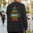 This Is My It's Too Hot For Ugly Christmas Sweaters Pajamas Sweatshirt Back Print