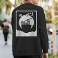 Japanese Retro Style Ramen Anime Sweatshirt Back Print