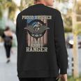 Proud Brother Of Us Army Ranger Sweatshirt Back Print