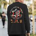 Usa Israel Flags United States Of America Israeli Sweatshirt Back Print