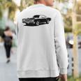 1969 Muscle Car Sweatshirt Back Print