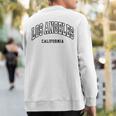 Los Angeles California Throwback Classic La Sweatshirt Back Print