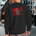 American Flag Motocross Apparel Motocross Dirt Bike Sweatshirt Back Print