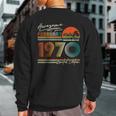 Awesome Since February 1970 Vintage 54Th Birthday Men Sweatshirt Back Print