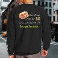 Bologna Sandwich Baloney Sausage Fried Jumbo Day Lovers Sweatshirt Back Print