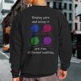 Buying Yarn Different Hobbies Knitting Crochet Sweatshirt Back Print